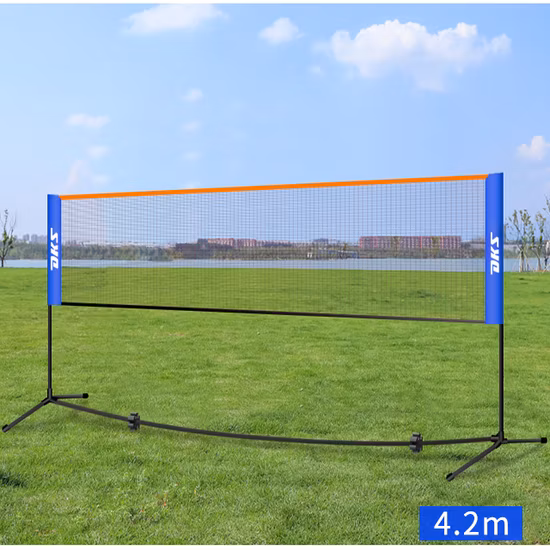 Foldable Badminton Net Set Indoor Use