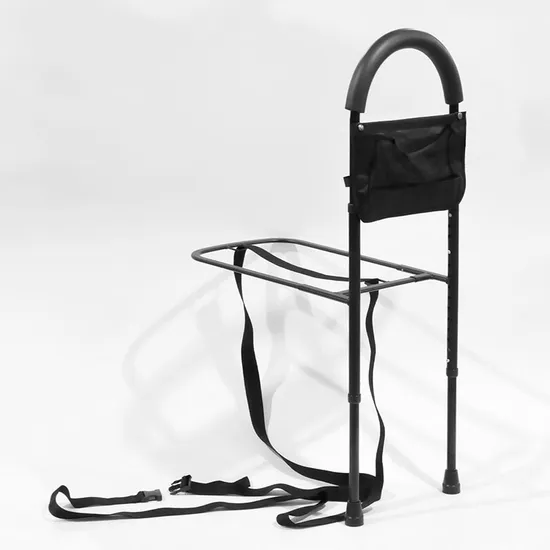 Ayudas para la cabecera Estructura de acero Asa auxiliar Estable Barra de apoyo para cama ajustable