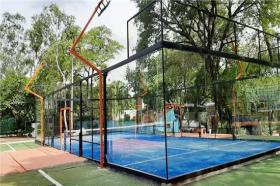 Equipo de cancha de pádel para deportes al aire libre, fácil de instalar, Cancha de pádel OEM/ODM Popular de fábrica de China