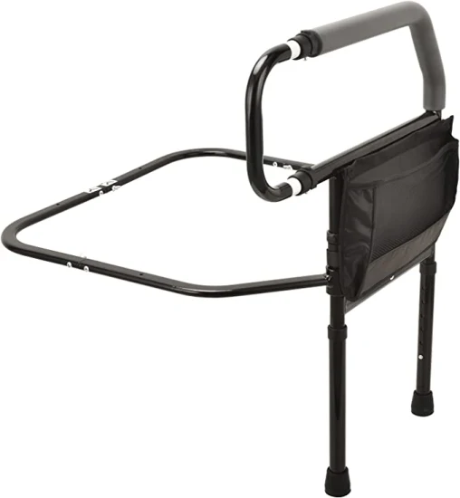 Stander Adjust Senior Bed Rail Assist Barra de agarre para adultos mayores con bolsa organizadora